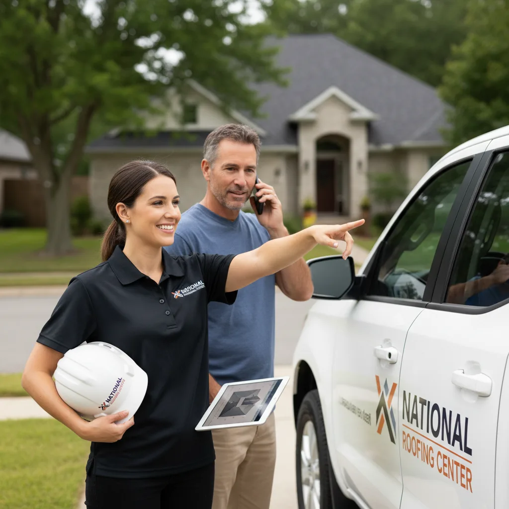 National Roofing Center customer support in Rushford